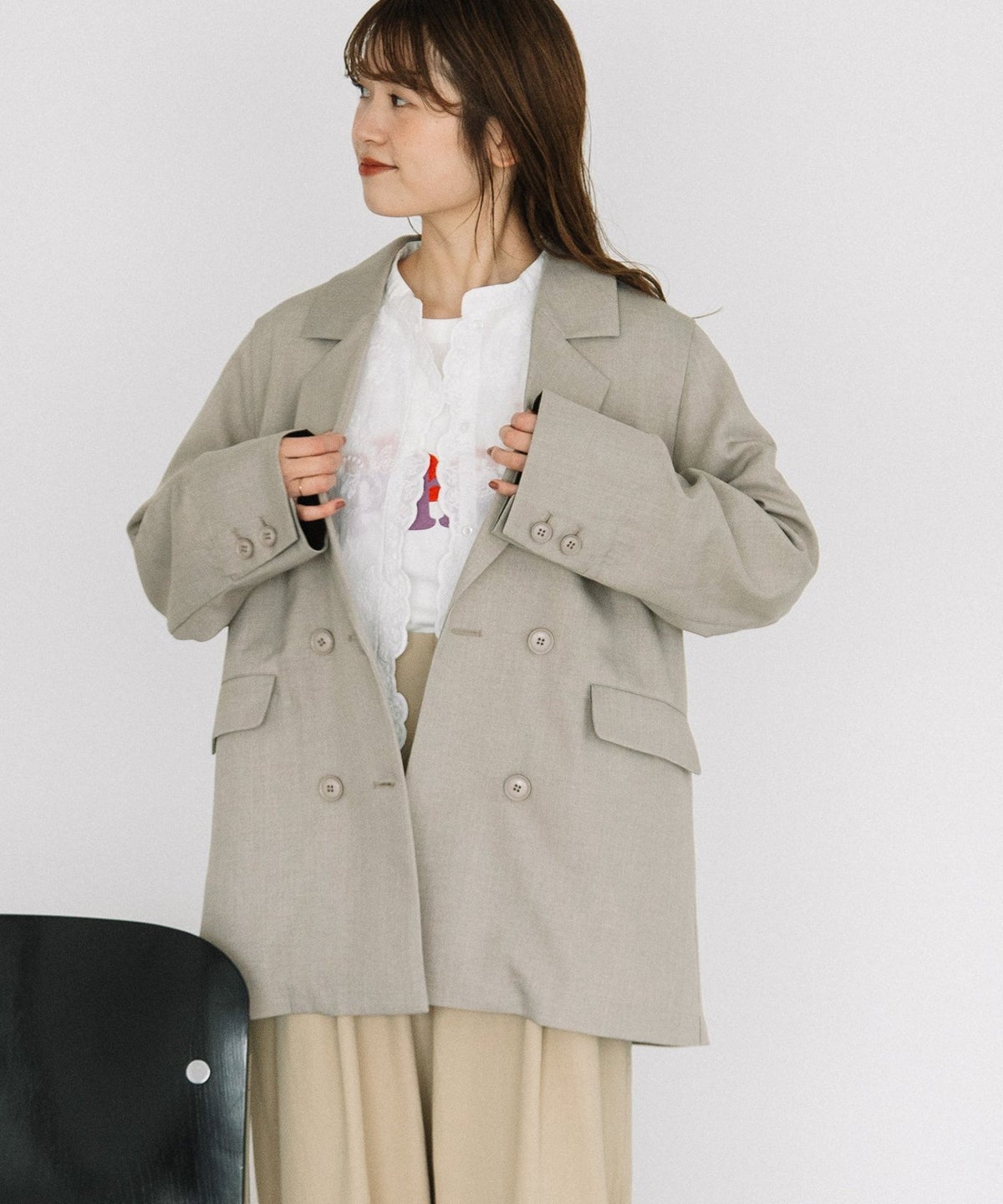 モデル身長：156cm