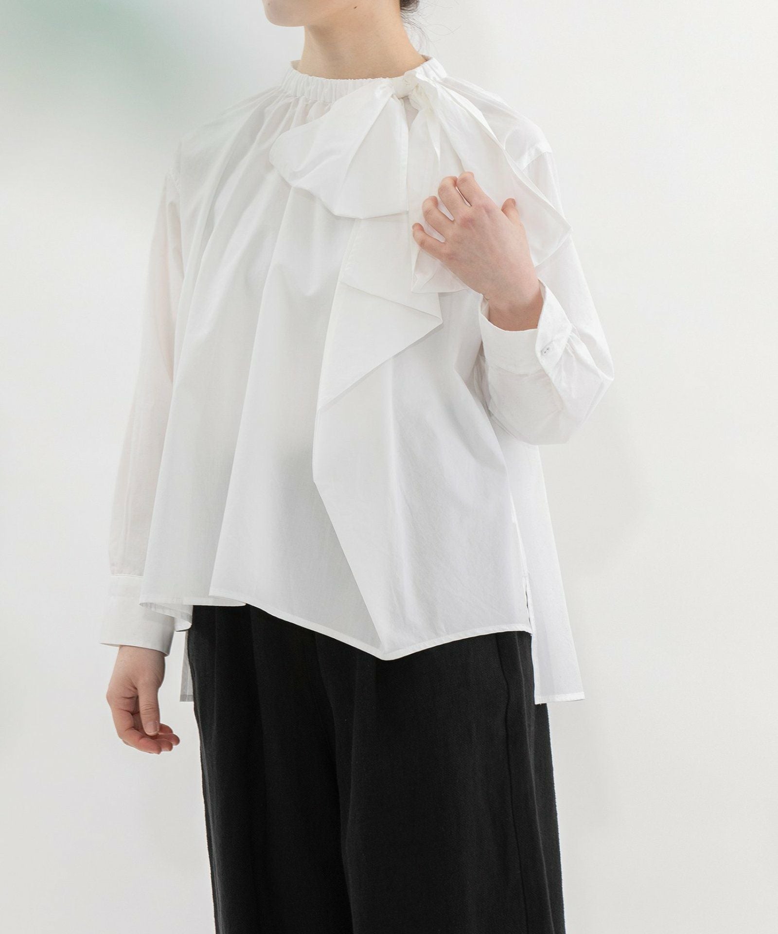 アシメトリーリボンブラウス | COO ONLINE