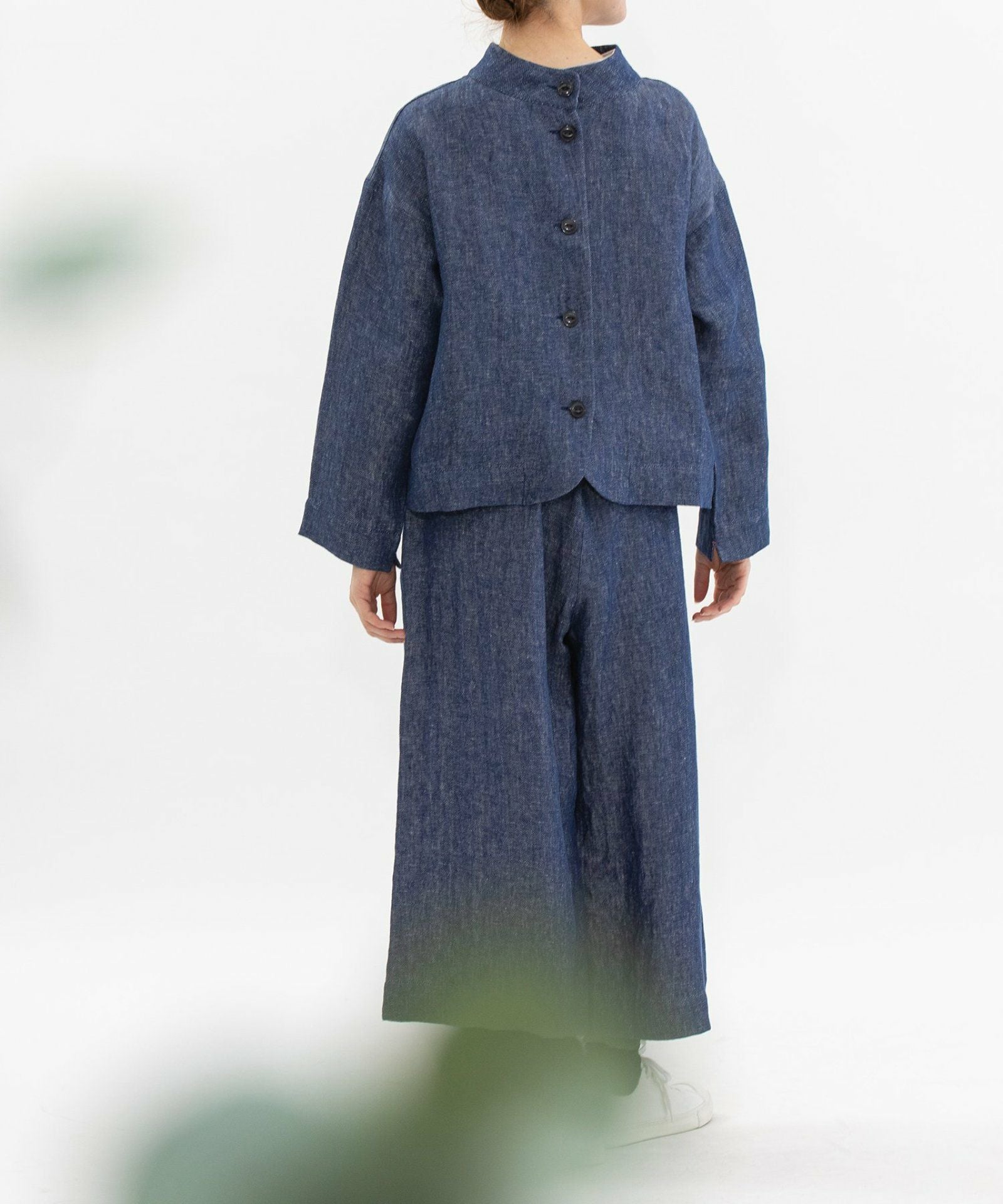 SUMMER SALE】リネンサージボトルネック2wayジャケット | COO ONLINE
