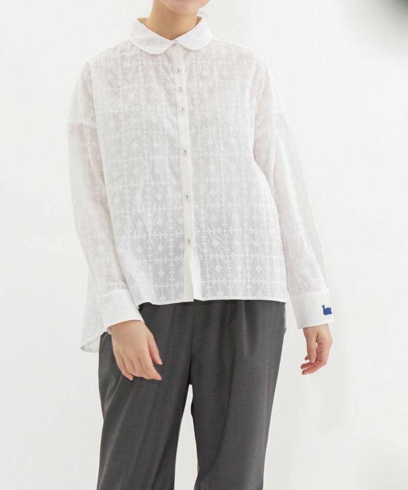 モデル身長：167cm（クロスステッチ）