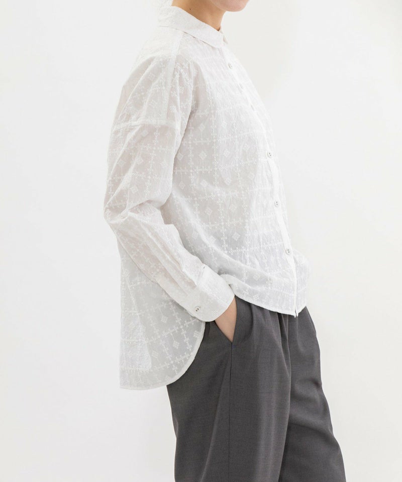 モデル身長：167cm（クロスステッチ）