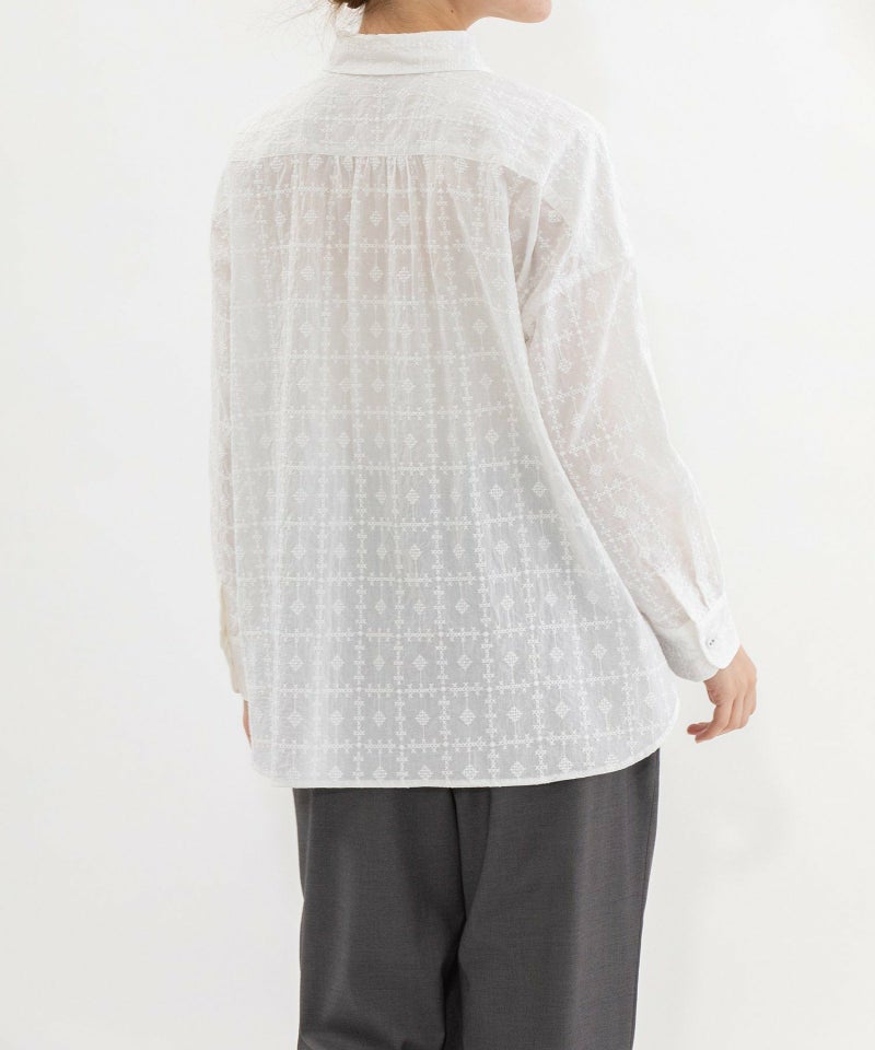 モデル身長：167cm（クロスステッチ）