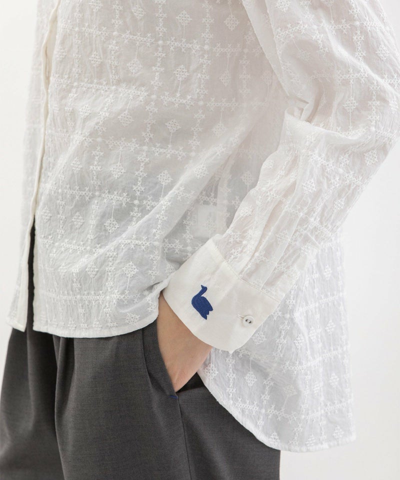 モデル身長：167cm（クロスステッチ）