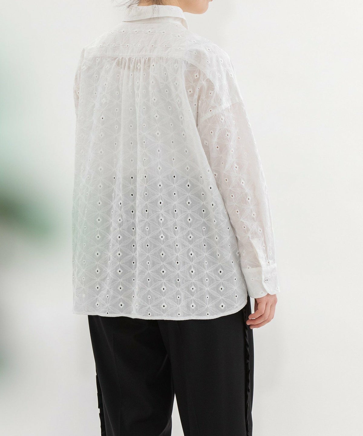 モデル身長：160cm（幾何学模様）