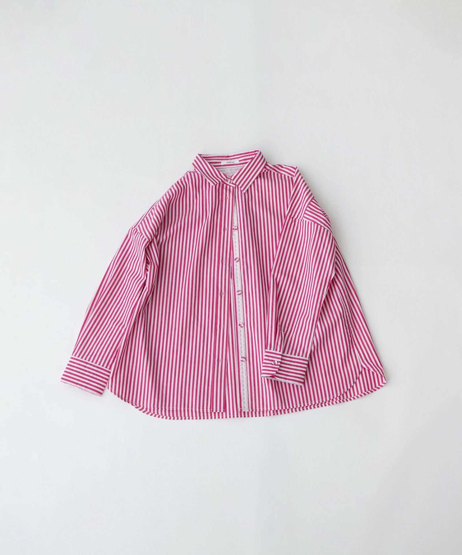 ロンドンストライプbackスワン刺繍シャツ | COO ONLINE