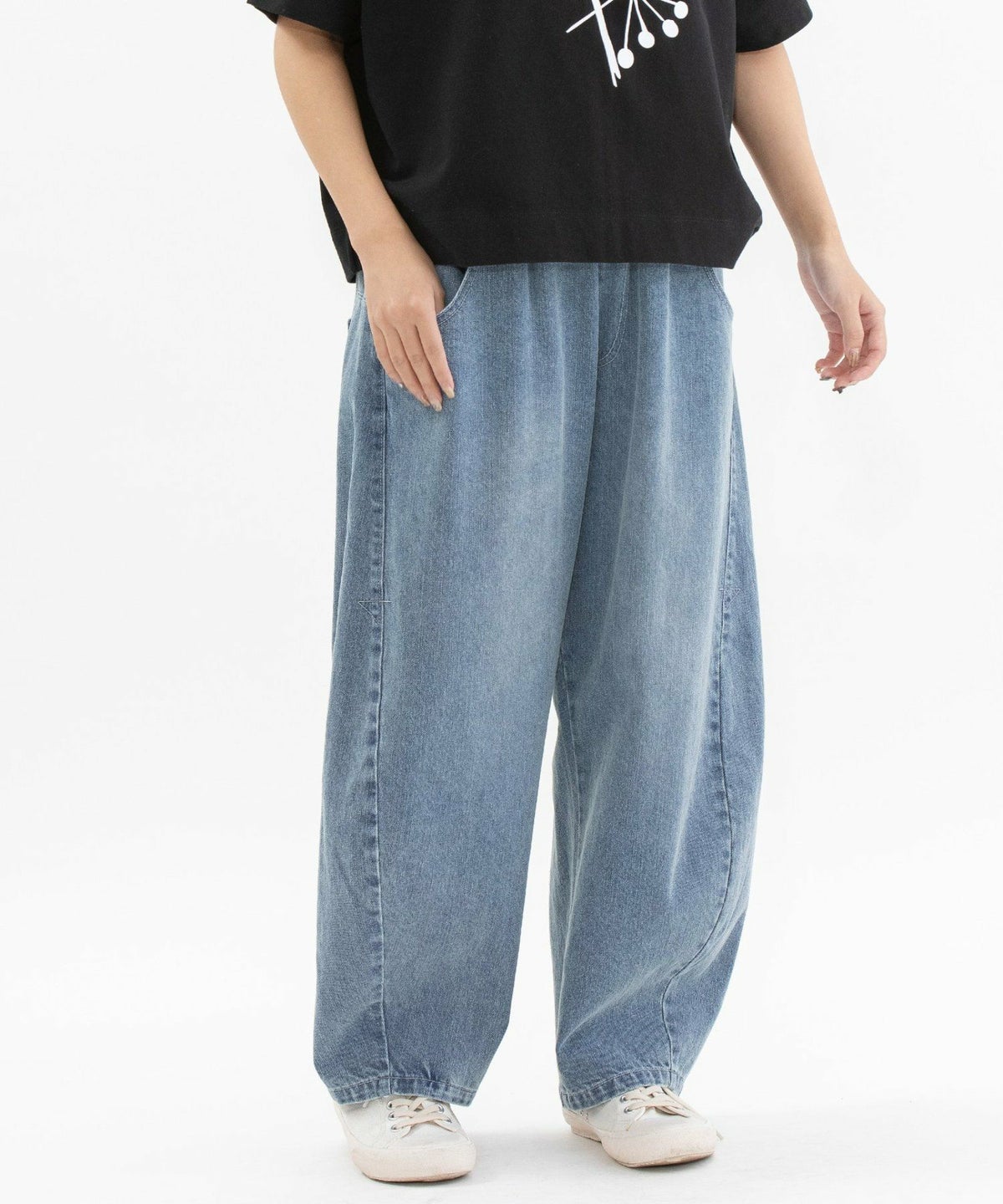 モデル身長：154cm（サイズS）