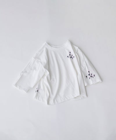 オフホワイト×ピンク