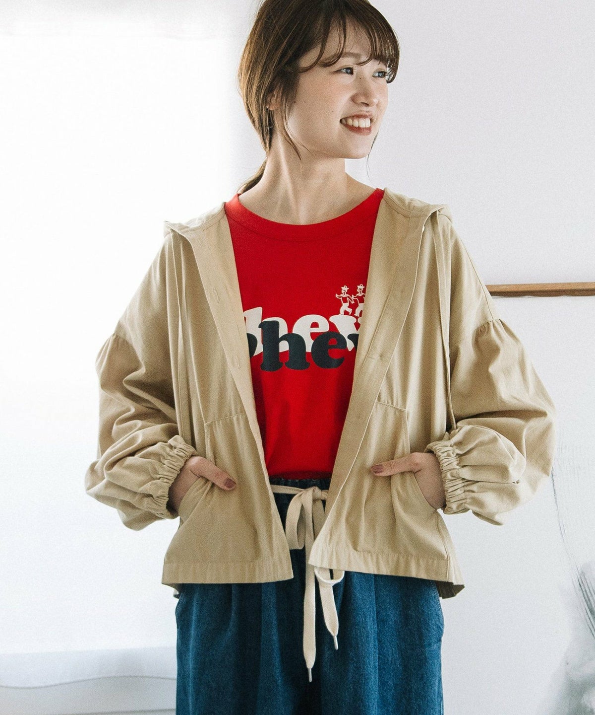 モデル身長：156cm