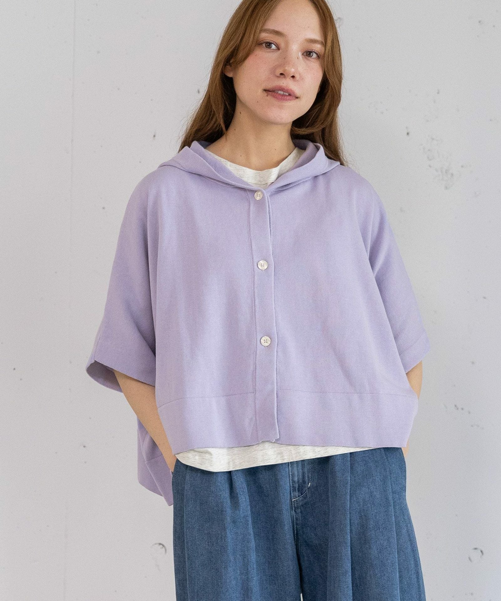 SUMMER SALE】フーディニットポンチョ | COO ONLINE