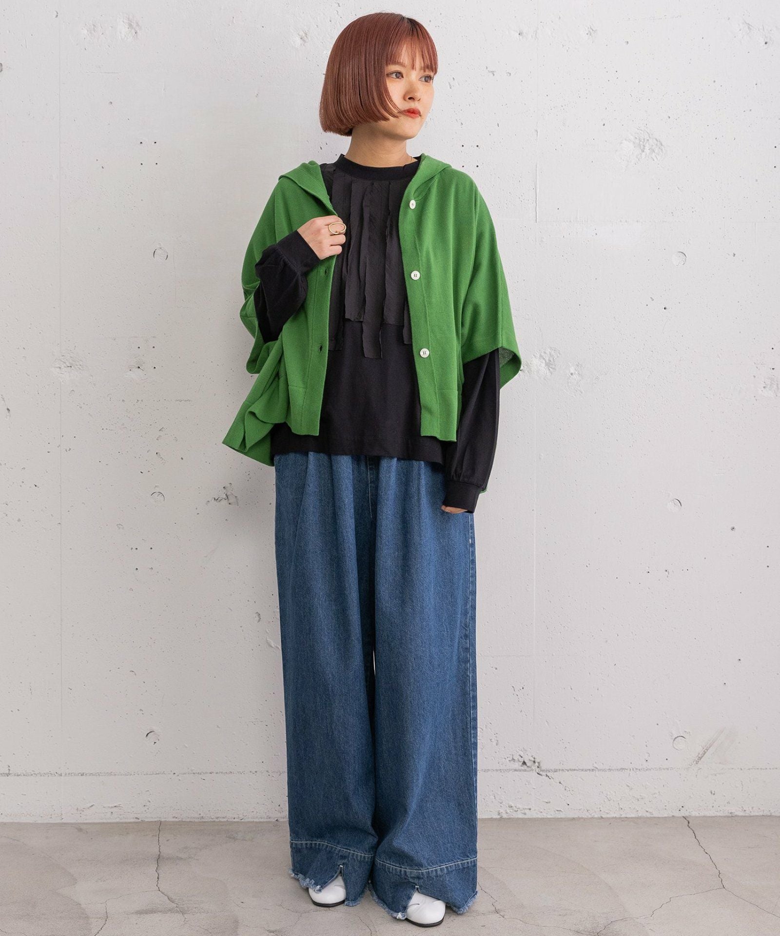 SUMMER SALE】フーディニットポンチョ | COO ONLINE