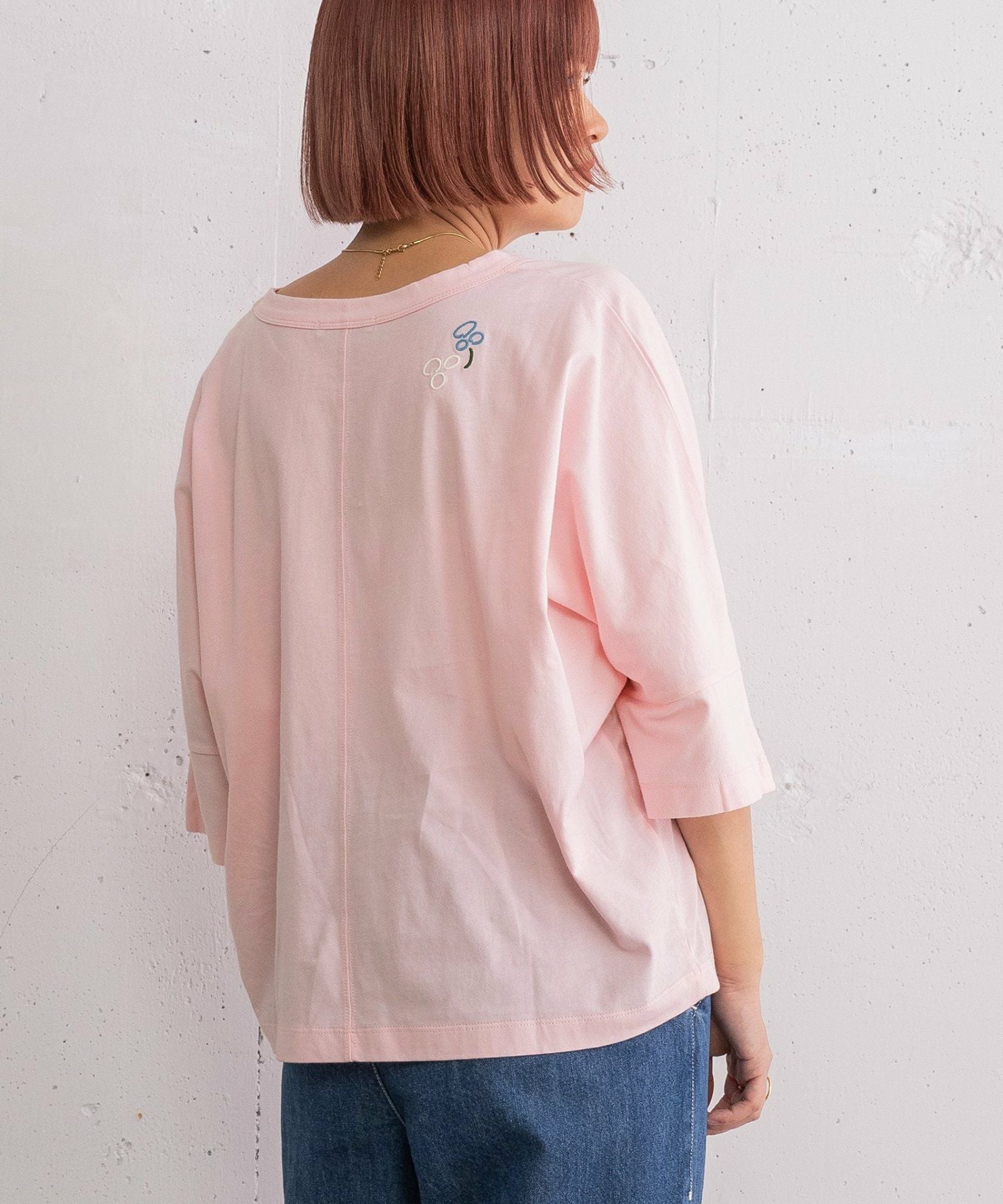 PRE SALE＞ダンシングフラワー刺繍ドルマントップス | COO ONLINE