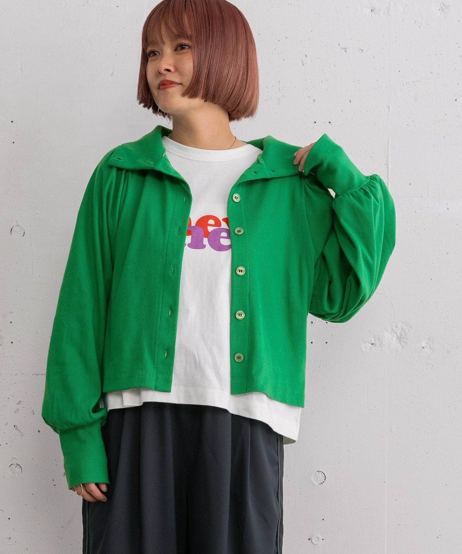 SUMMER SALE】パフスリーブカーディガントップス | COO ONLINE