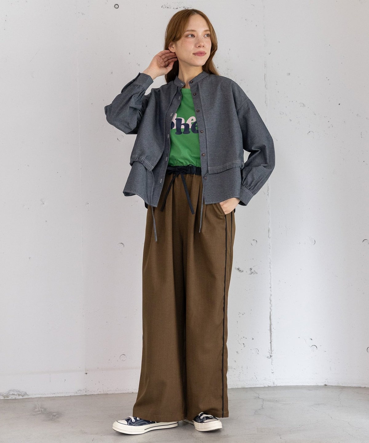 モデル身長：167cm