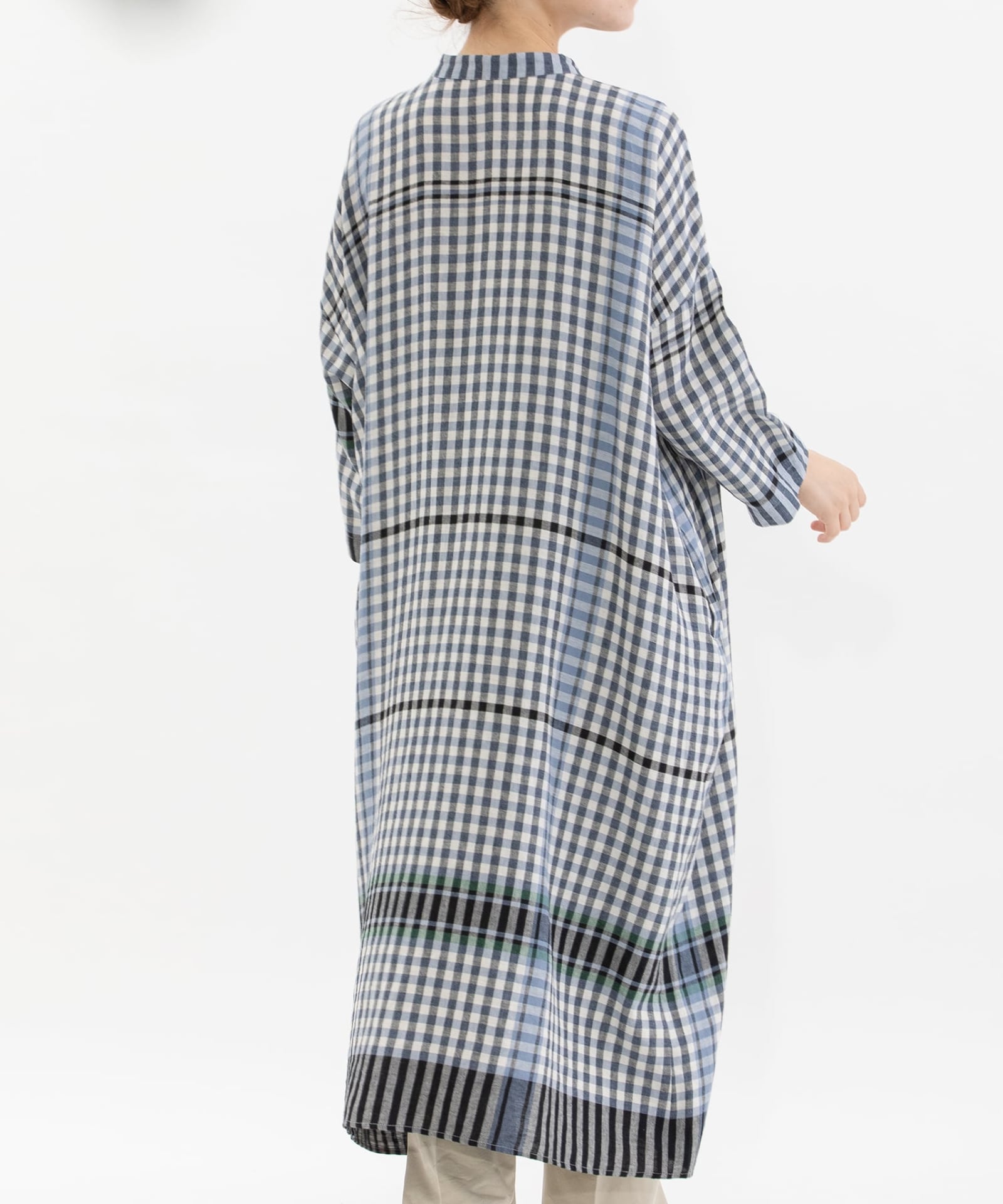 SUMMER SALE】コットンリネンキッチンクロス風パネルチェック2way