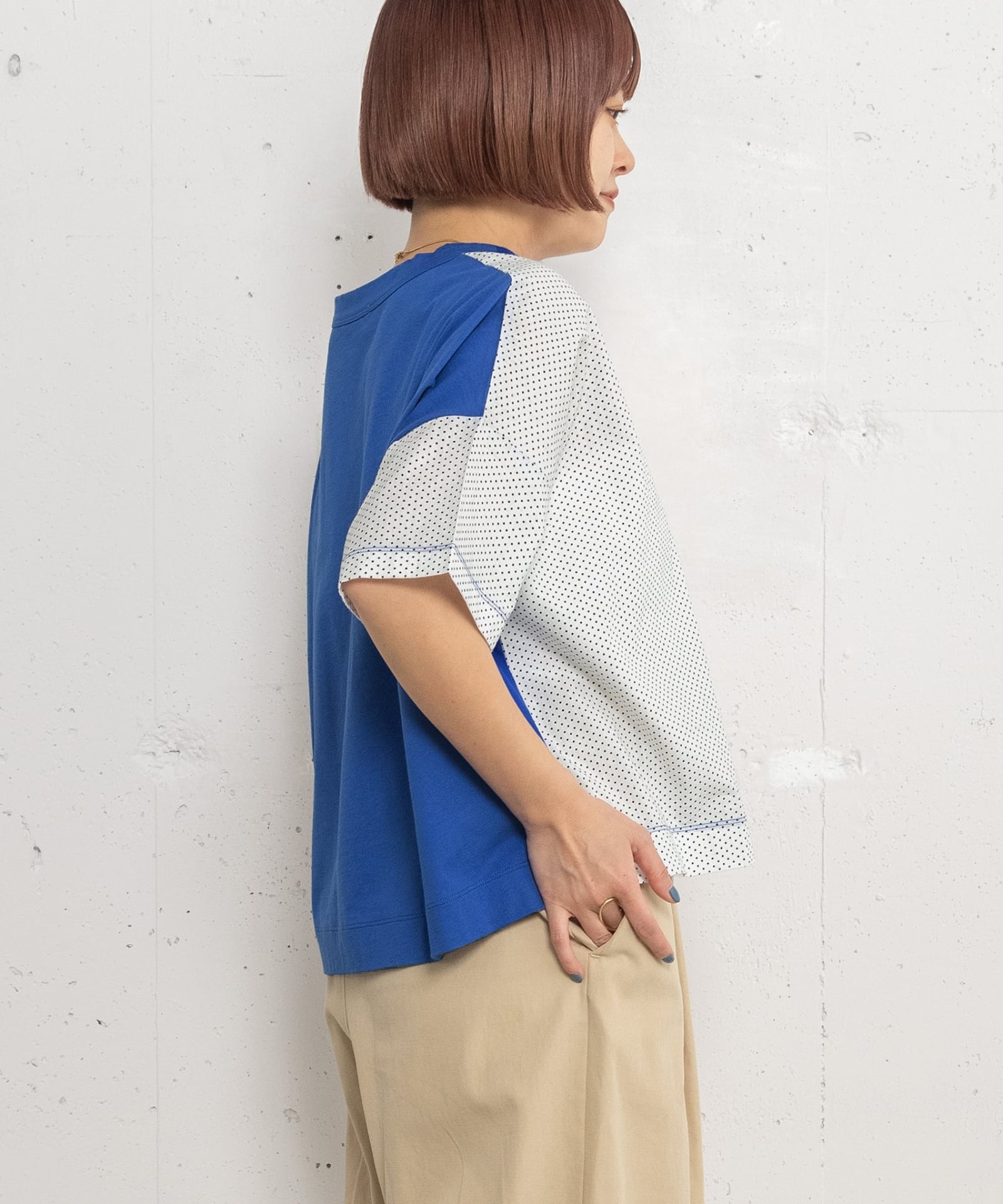 SUMMER SALE】布帛使いサークルツリー刺繍Tee | COO ONLINE