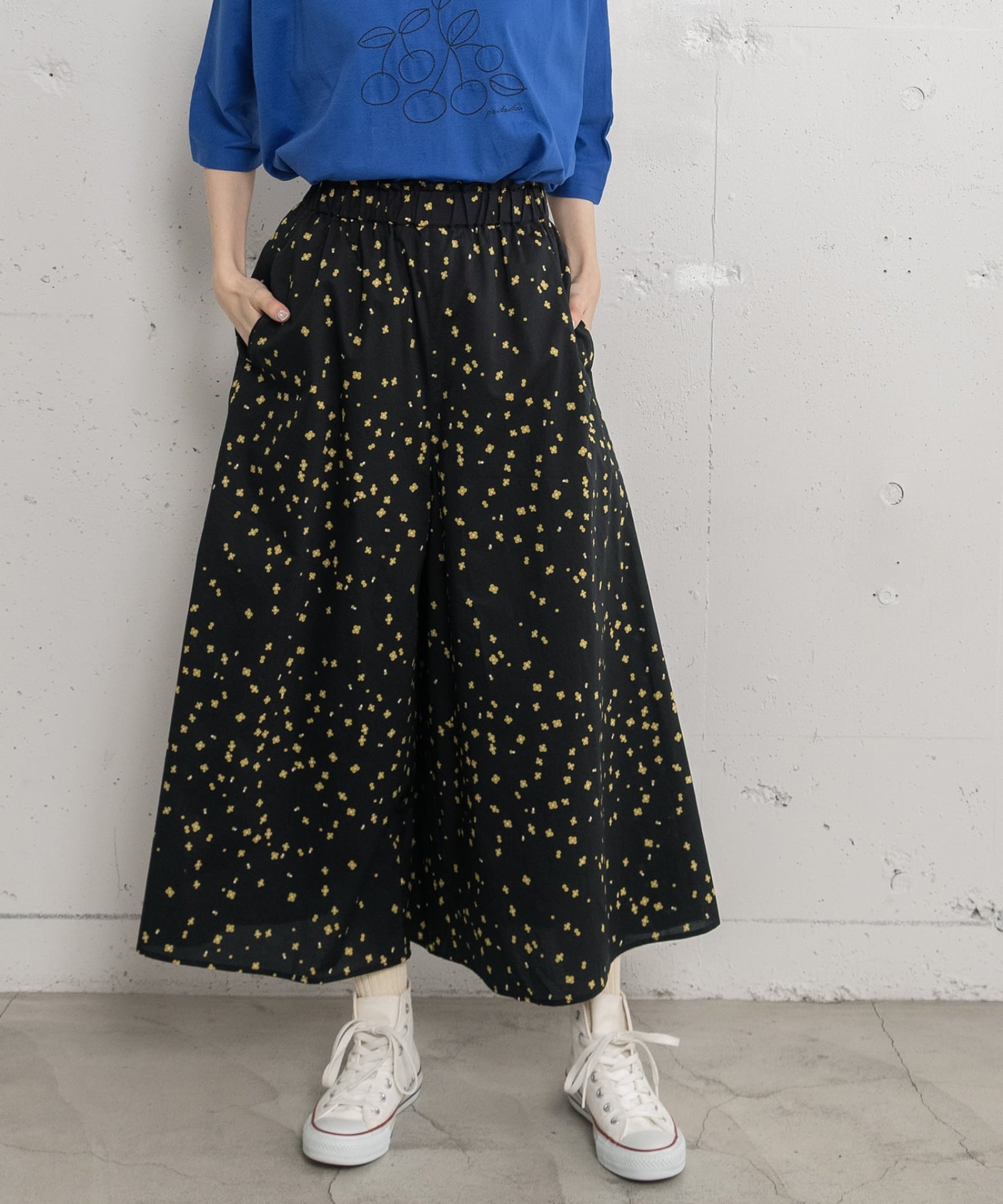 SUMMER SALE】ランダムフラワープリントキュロット | COO ONLINE