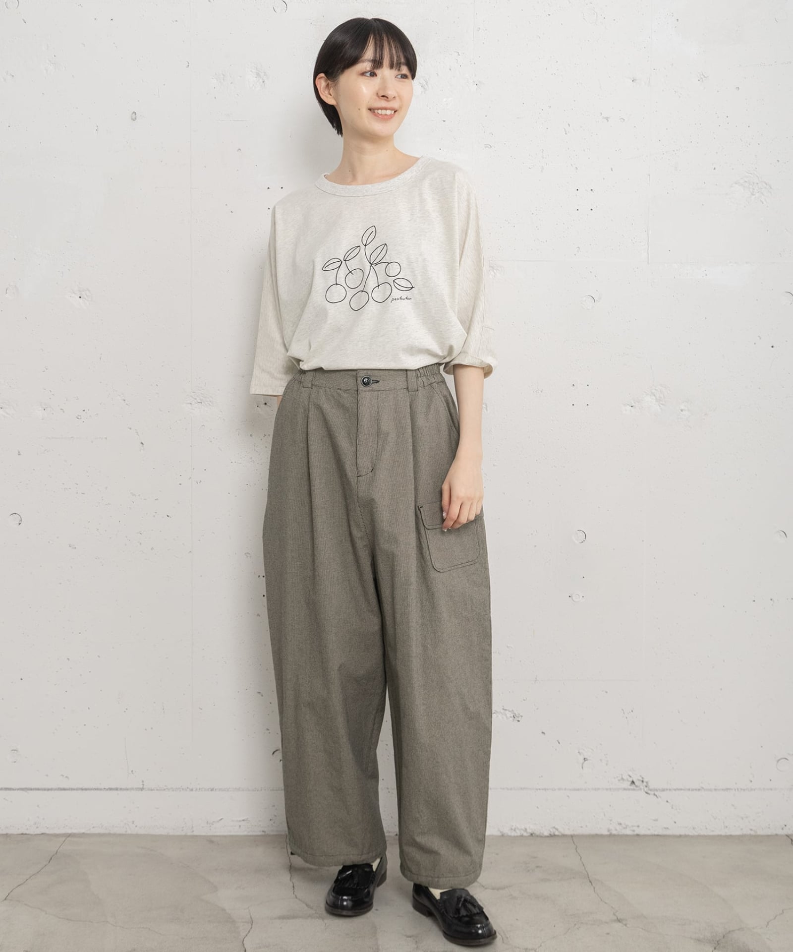 PRE SALE＞裾ドロストコクーンパンツ | COO ONLINE