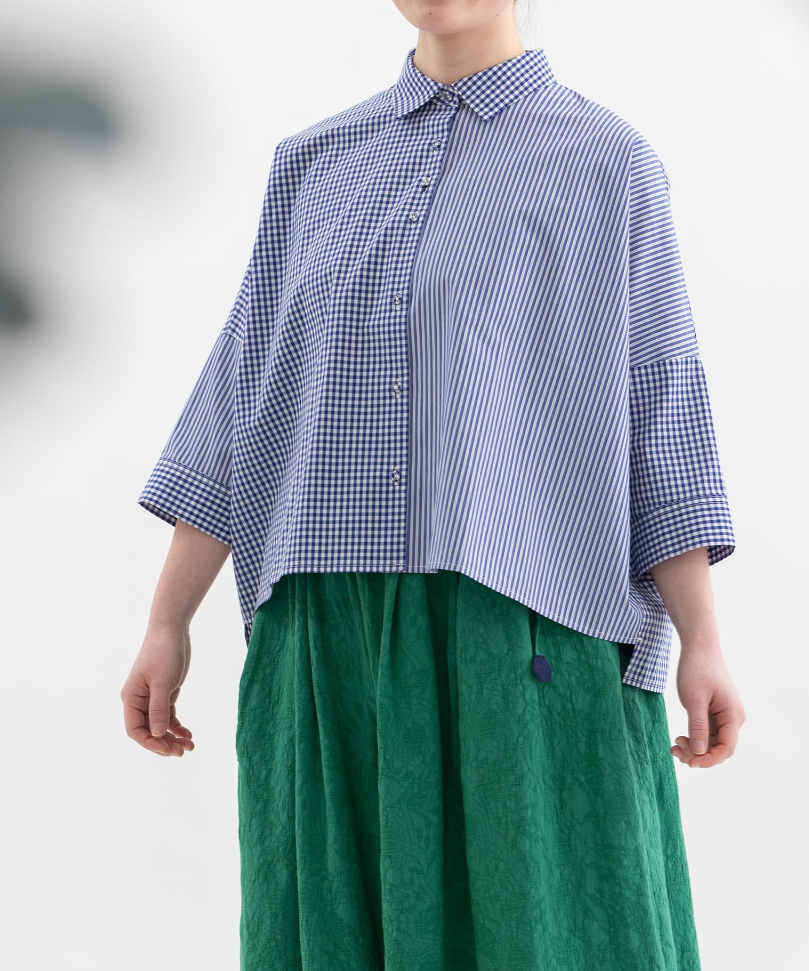 SPECIAL PRICE】miscクロップド6分袖ワイドシャツ | COO ONLINE