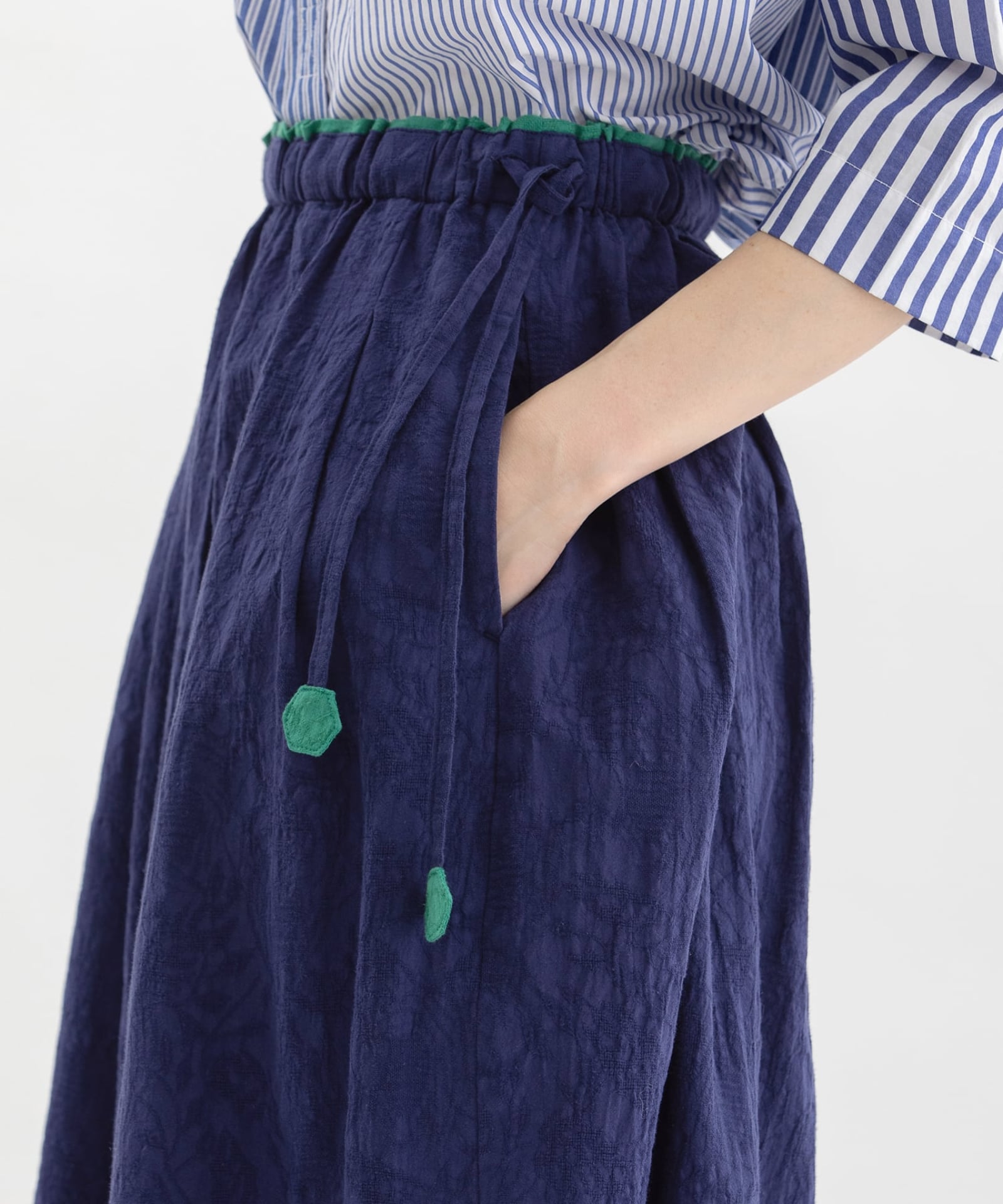 SUMMER SALE】フラワージャカードキュロットスカート | COO ONLINE