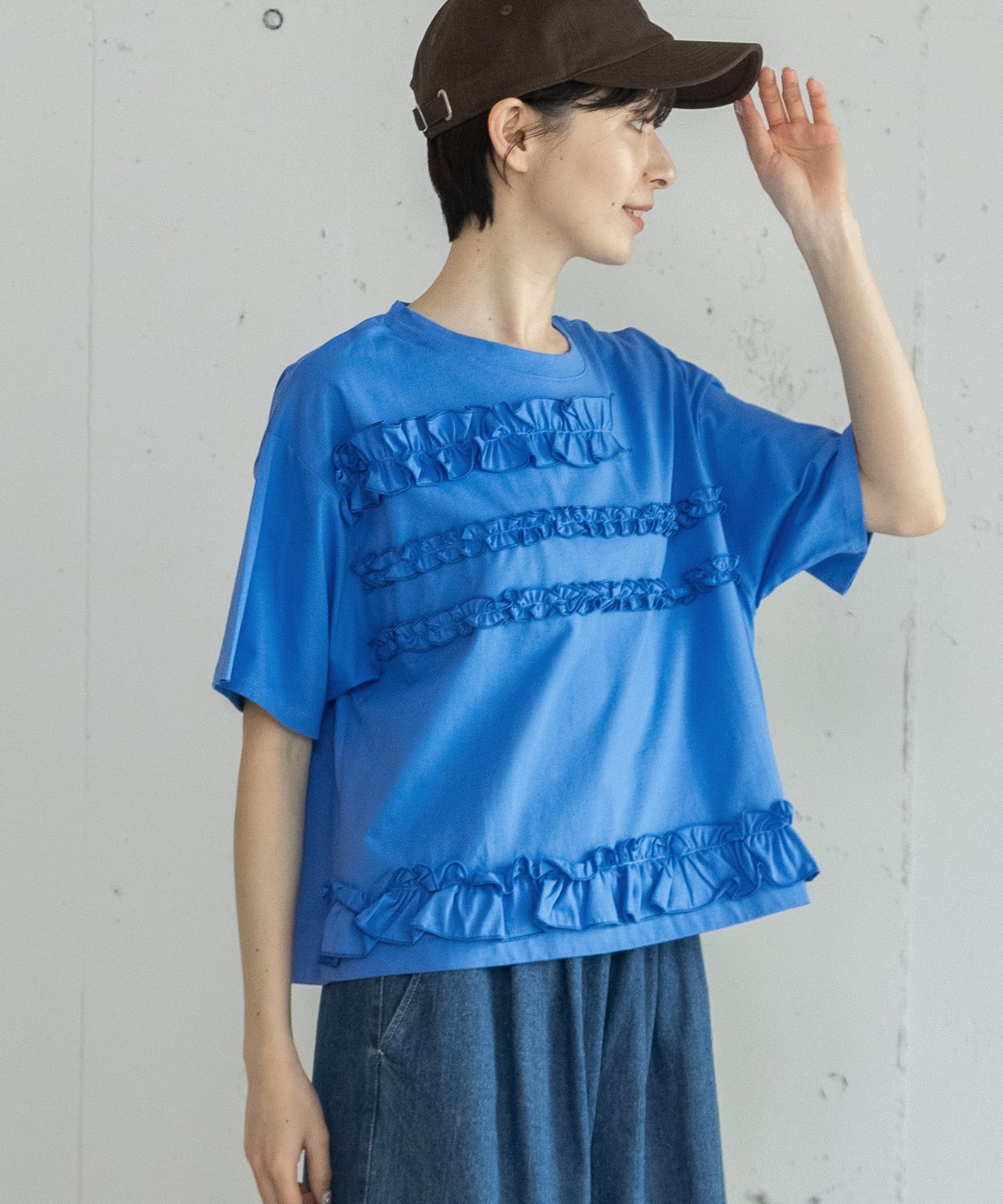 ランダムフリルボーダーTee | COO ONLINE