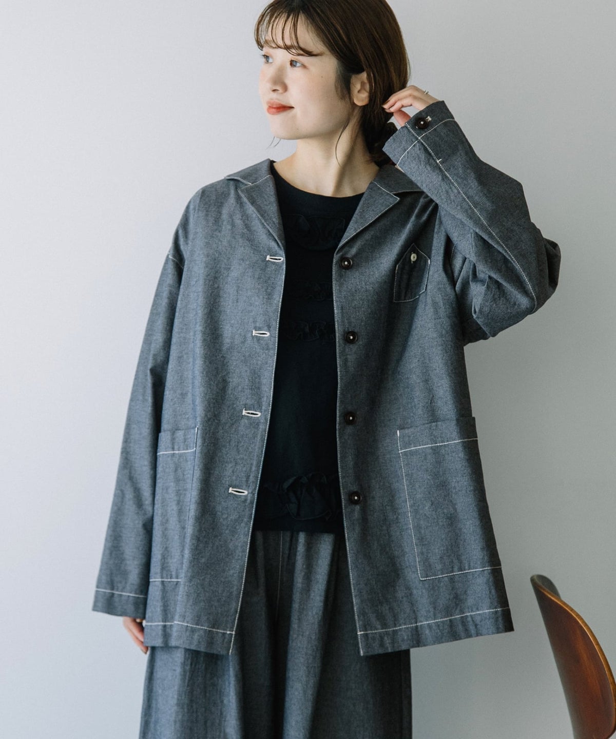 モデル身長：156cm