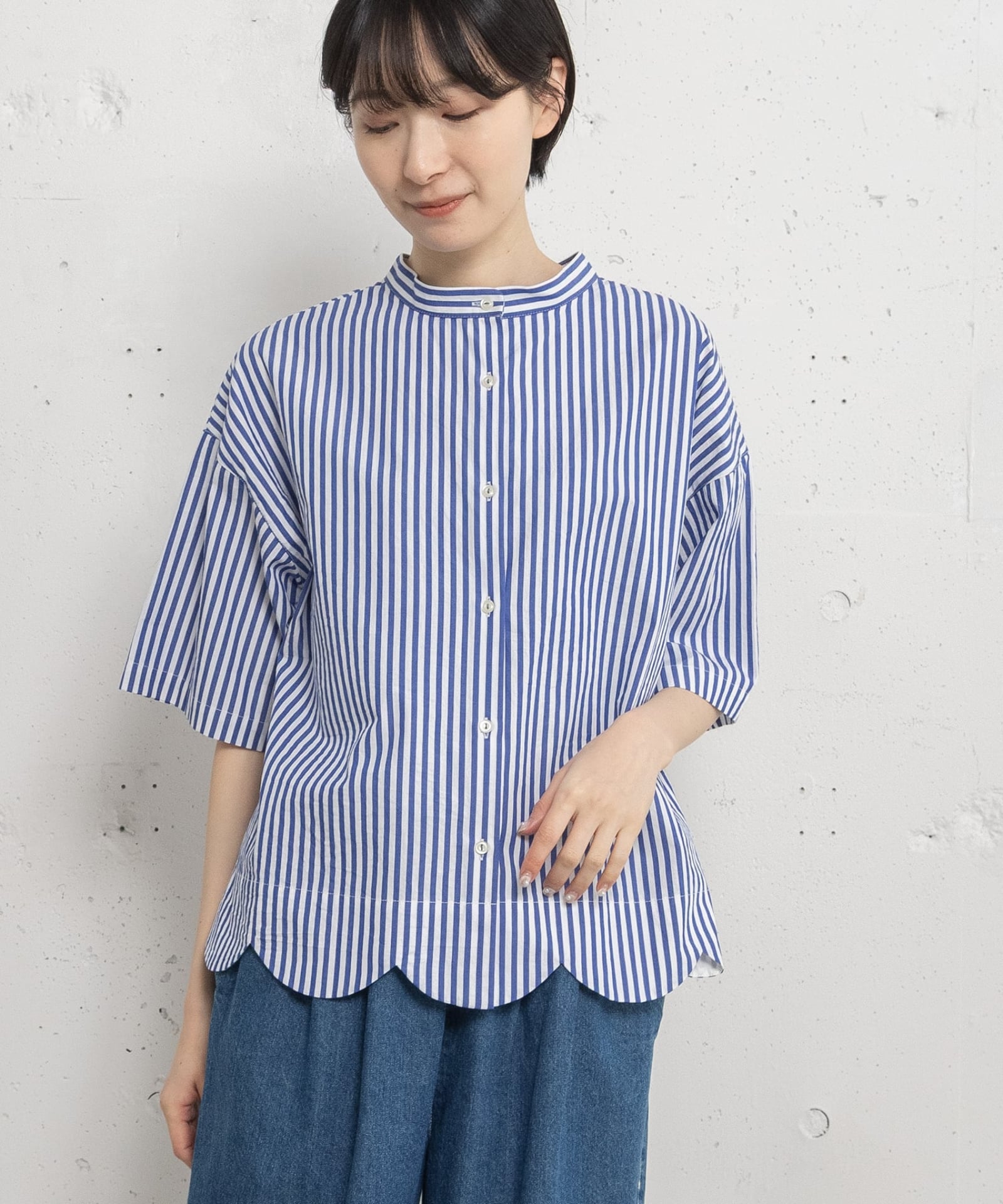 SUMMER SALE】2way裾スカラップブラウス | COO ONLINE