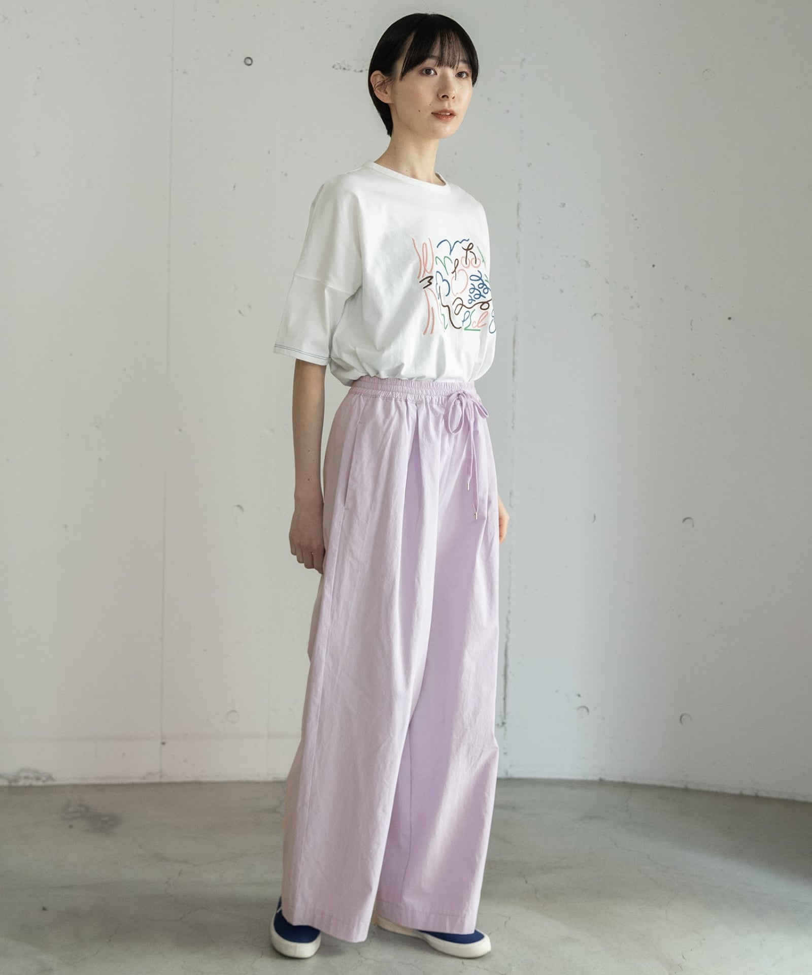 SUMMER SALE】ドロストイージーワイドパンツ | COO ONLINE