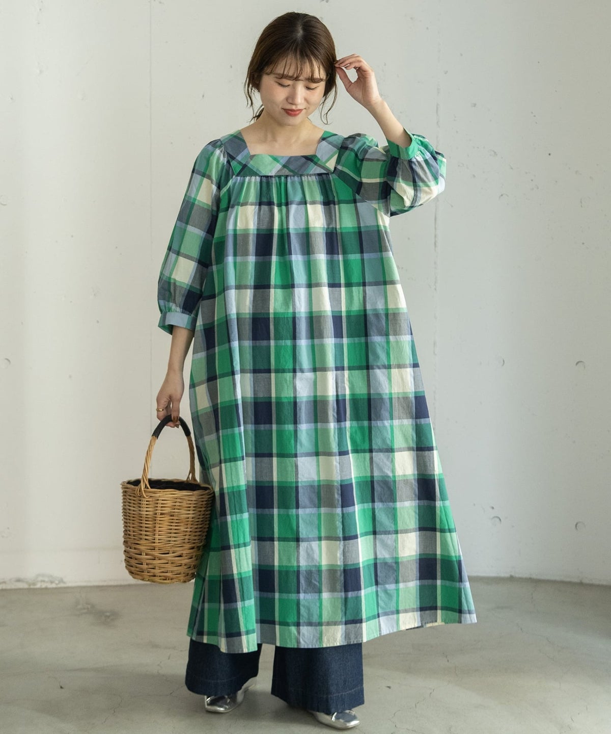 モデル身長：156cm