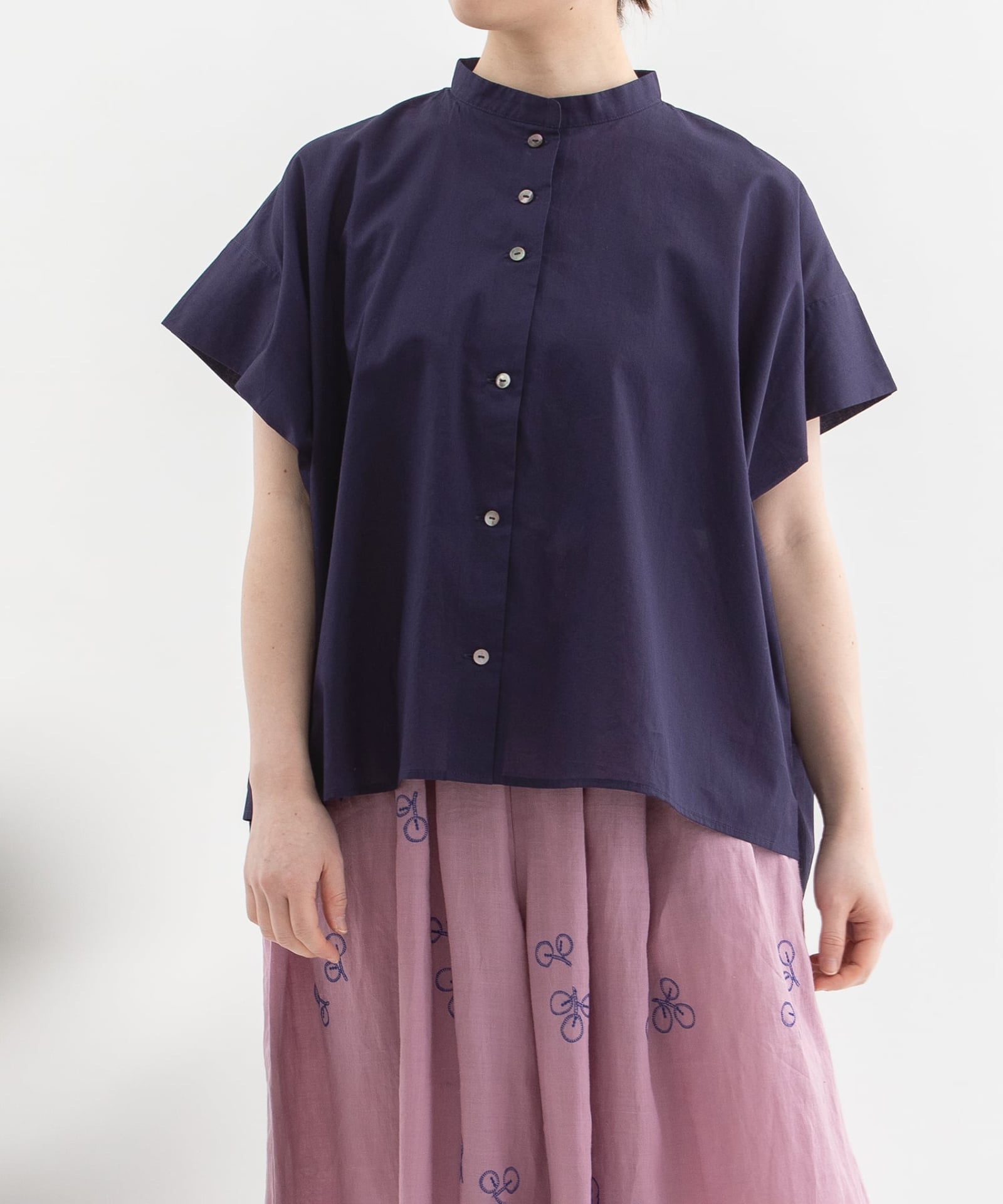 SPECIAL PRICE】Cielタックショルダースタンドカラーシャツ | COO ONLINE