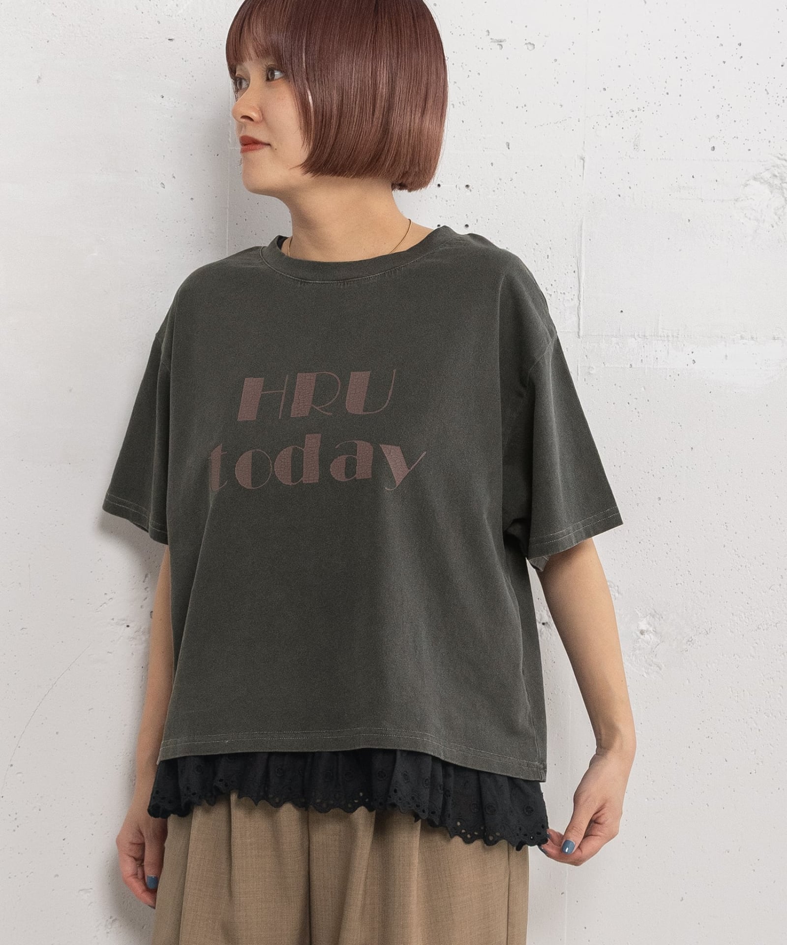裾スカラップ刺繍タンクトップ | COO ONLINE