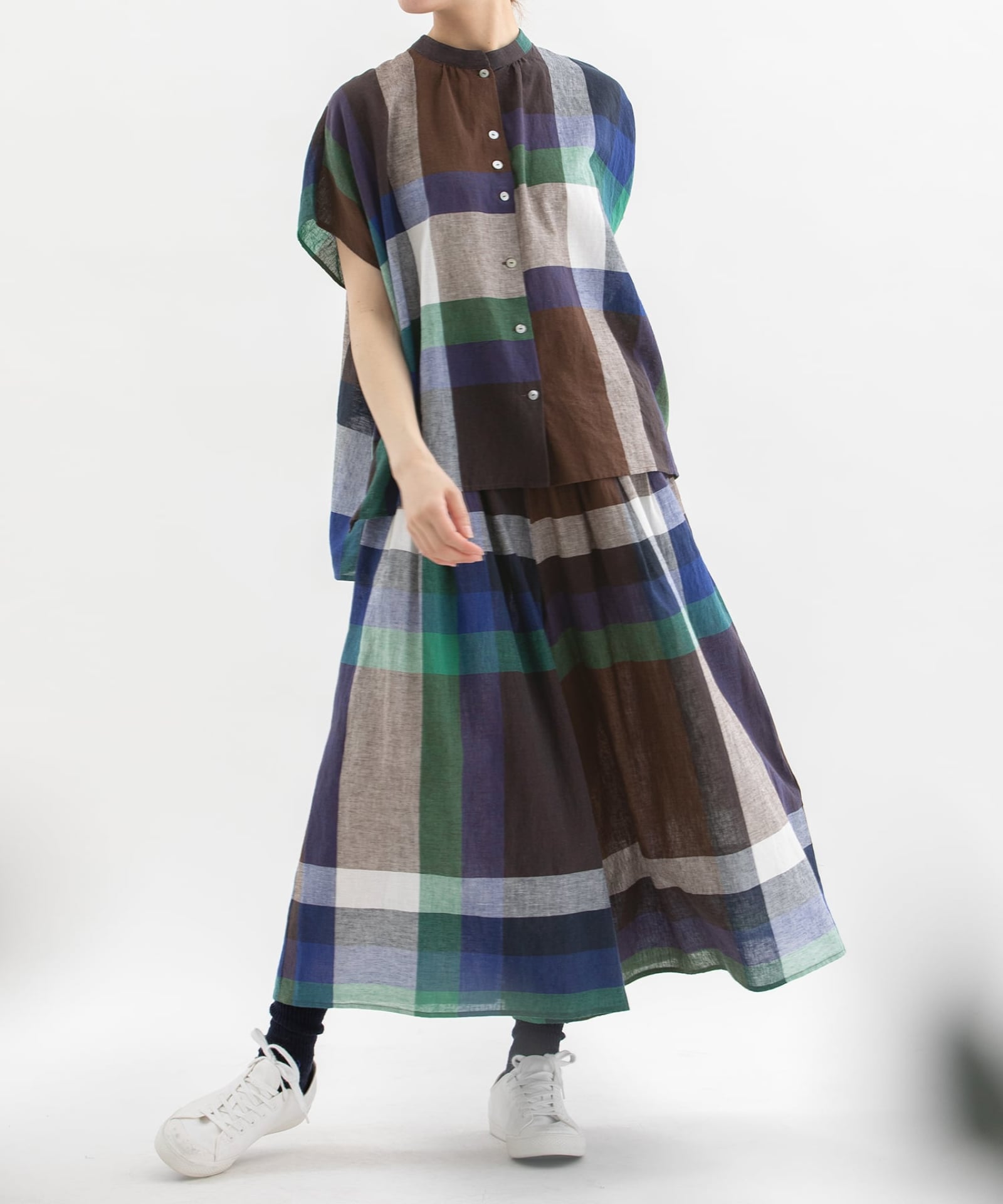 MORE PRICE DOWN】パネルチェックキュロットスカート | COO ONLINE