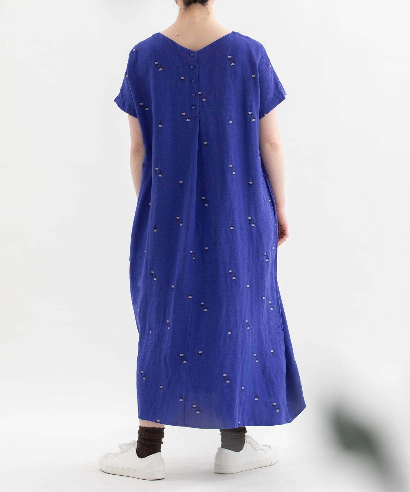 リネンレーヨン花刺繍2wayワンピース | COO ONLINE