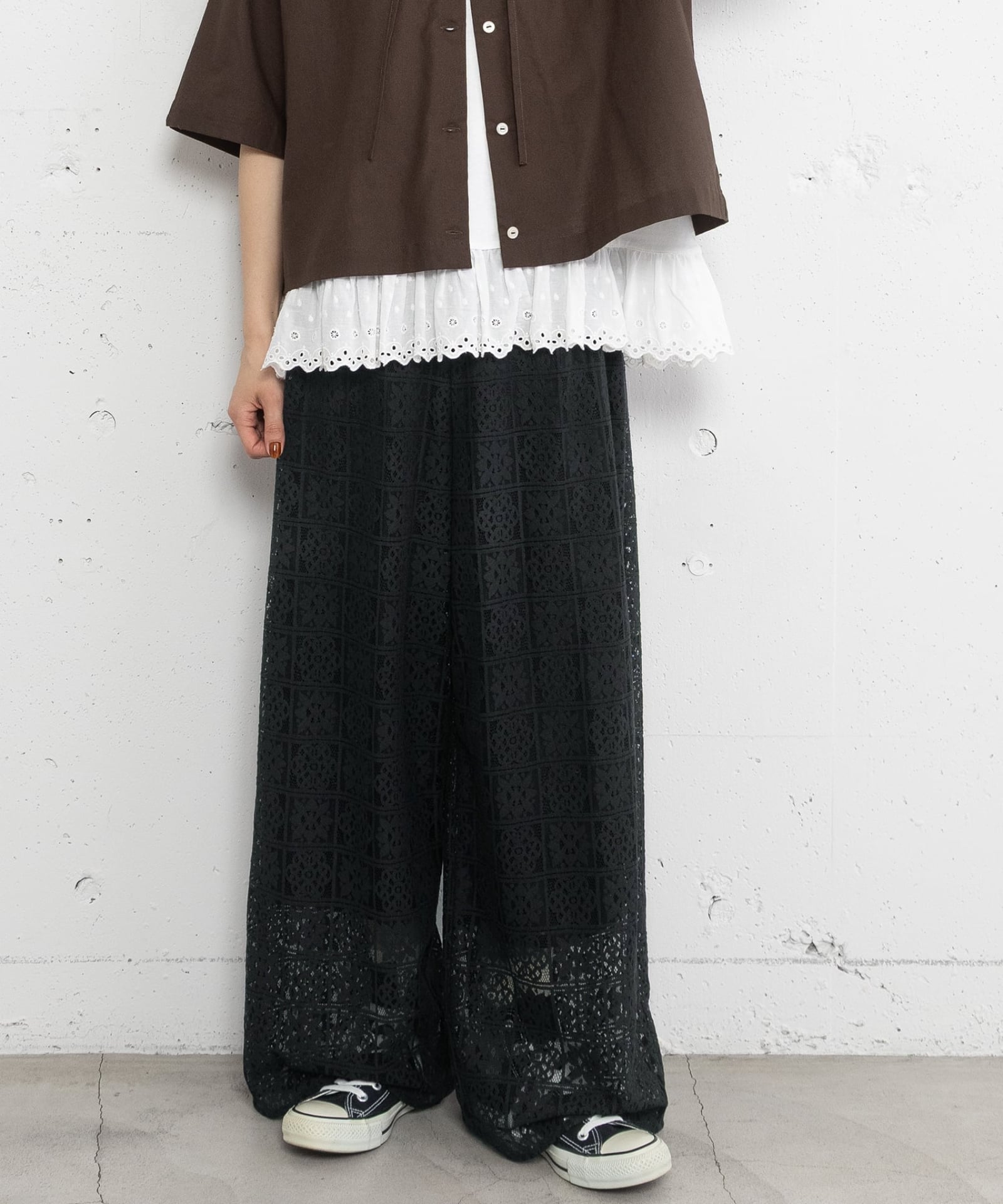 SPECIAL PRICE】モチーフレースイージーパンツ | COO ONLINE