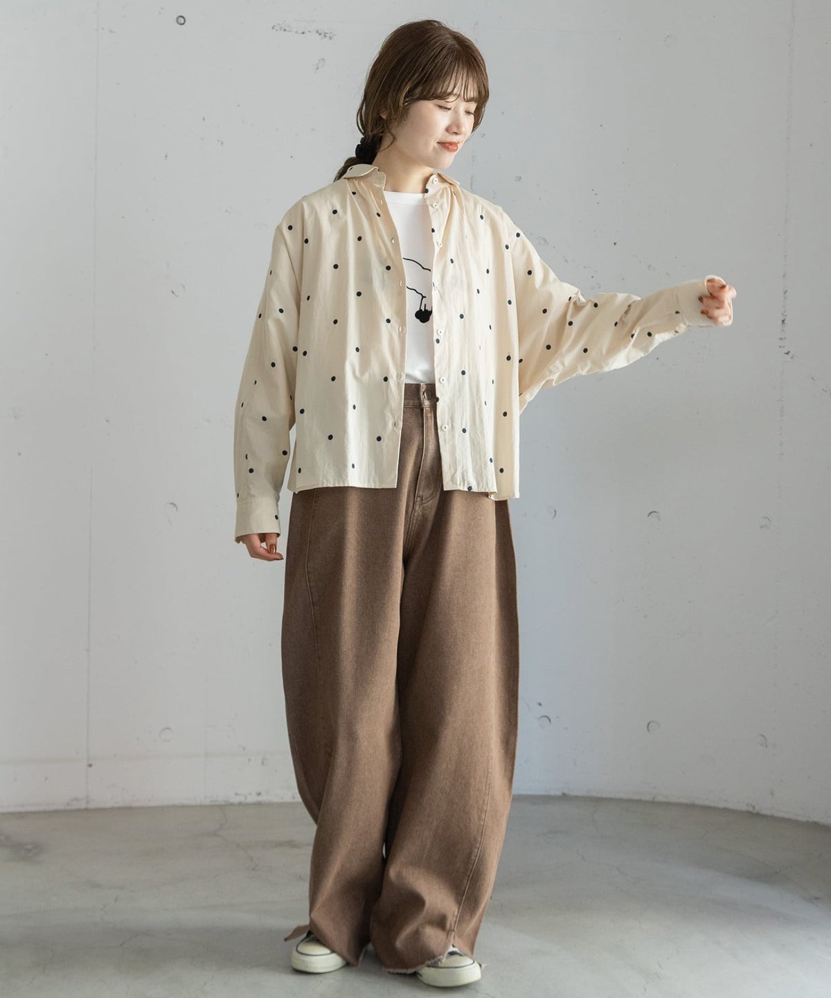 モデル身長：156cm