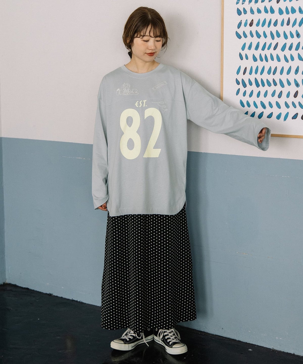 モデル身長：156cm