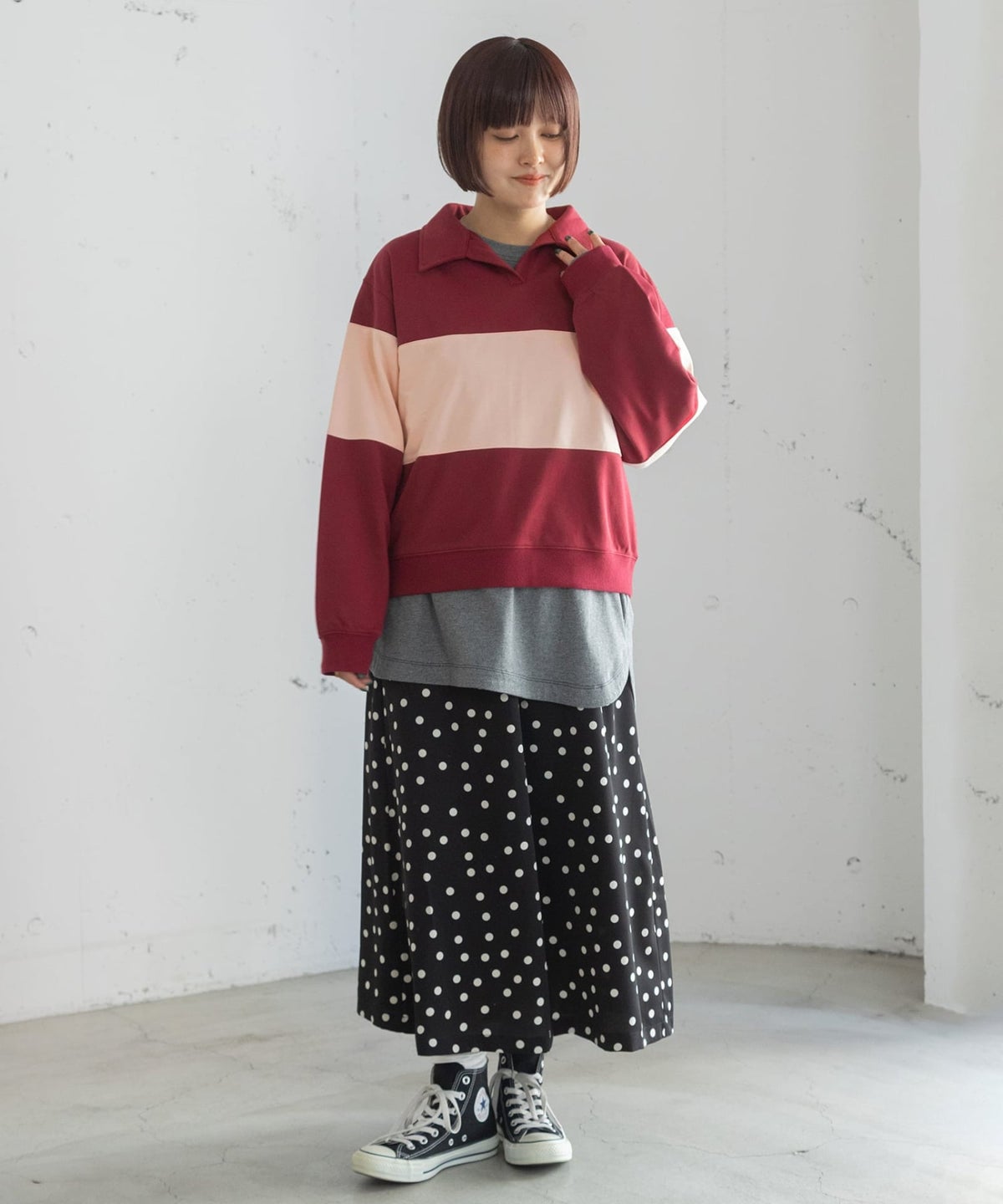 モデル身長：157cm