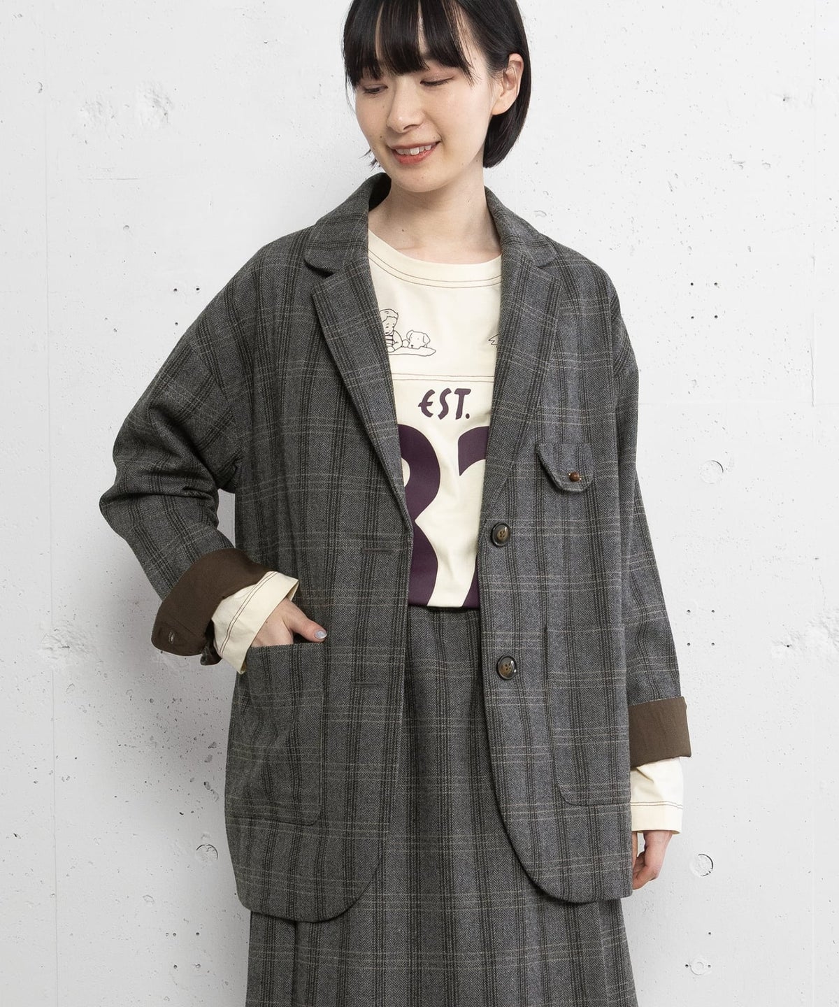 モデル身長：165cm