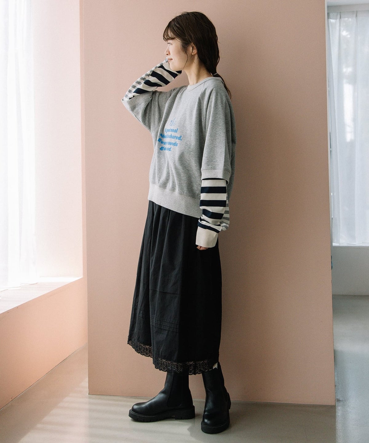 モデル身長：156cm